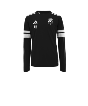 adidas Squadra 25 Trikot Langarm Kids Schwarz