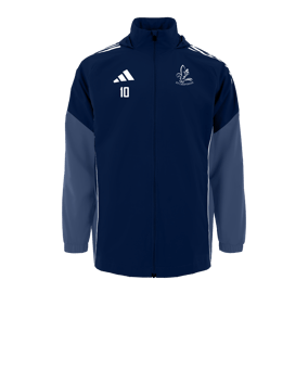 adidas Tiro 25 Competition veste de pluie bleu 