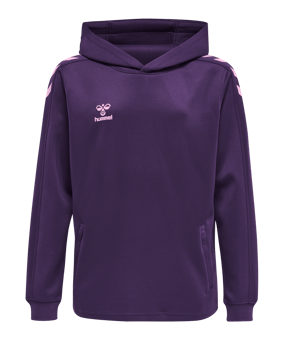 Hummel hmlCORE XK Sweat Hoody Kids Lila F3443 - lila
