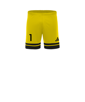 adidas Squadra 25 Short Kids Gelb