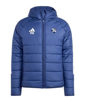 adidas Tiro 24 Winterjacke Blau Weiss