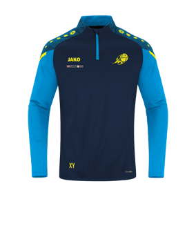 JAKO Performance HalfZip Sweatshirt Blau F908