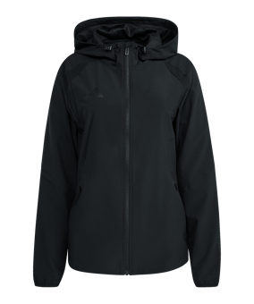 adidas Trivo Travel Windjacke Damen Schwarz - schwarz