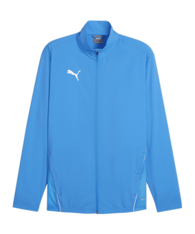 PUMA teamGOAL Sideline Jacke Blau F02 - hellblau
