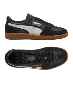 PUMA Palermo Lth Schwarz Grau F03 - schwarz