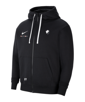 Nike Park 20 Fleece Kapuzenjacke Schwarz F010