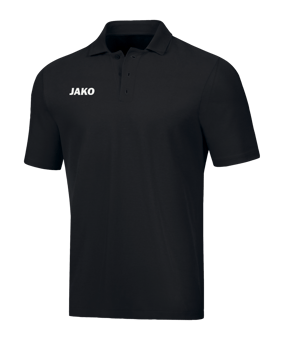 JAKO Base Poloshirt Schwarz F08 - schwarz