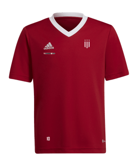 adidas Entrada 22 Trikot Rot Weiss