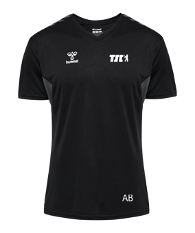 Hummel Authentic Poly Trikot Schwarz F2001