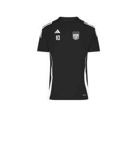 adidas Tiro 24 Trikot Kids Schwarz Weiss