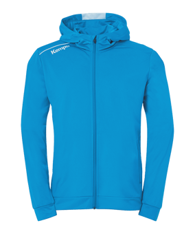 Kempa Player Jack Met Capuchon Lichtblauw Wit F02 - blauw