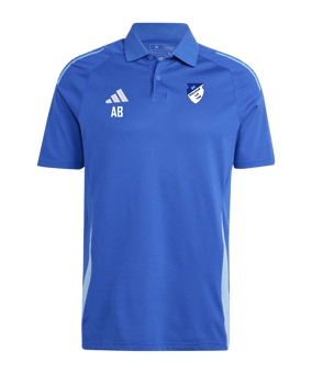 adidas Tiro 24 Competition Poloshirt Blau
