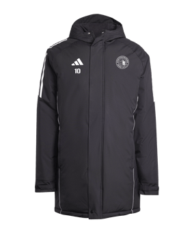adidas Tiro 24 Winterjacke Schwarz Weiss