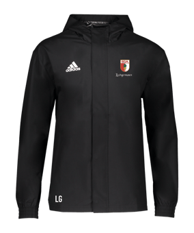 adidas Entrada 22 Allwetterjacke Schwarz