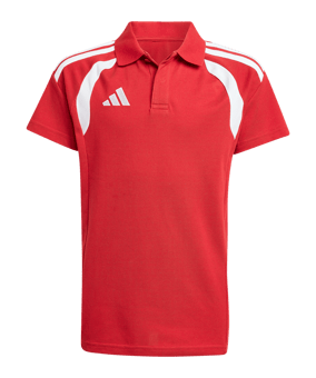 adidas Tiro 26 League Polo Kids Rot - rot