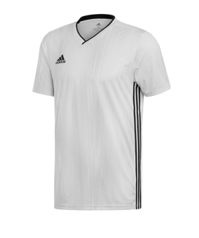 adidas Tiro 19 Trikot kurzarm Weiss Schwarz - weiss