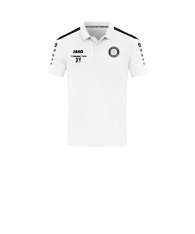 JAKO Power Poloshirt Kids Weiss Schwarz F000