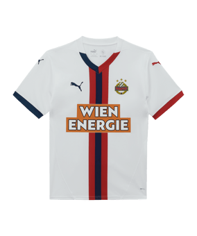 PUMA SK Rapid Trikot Away 2024/2025 Kids F02 - weiss