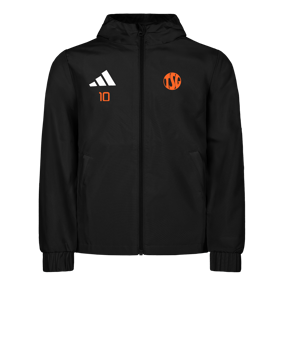 adidas Entrada 26 Regenjacke Schwarz