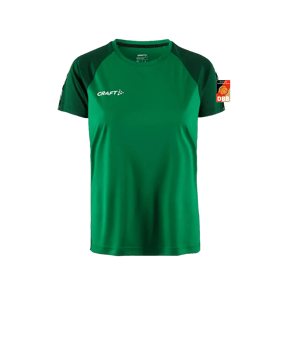 Craft Squad 2.0 Contrast Trikot Grün
