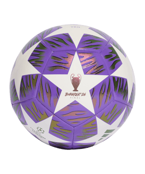 adidas UEFA Champions Leage Final Trainingsball 2025/2026 Weiß - weiss