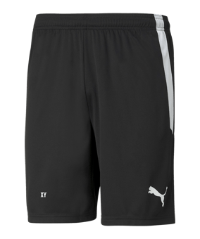 PUMA teamLIGA Short Schwarz Weiss F03