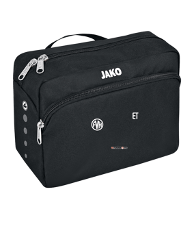 JAKO Classico Kulturtasche Schwarz Weiss F08