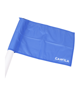 Cawila Eckfahne UNI 45x45cm Blau - blau