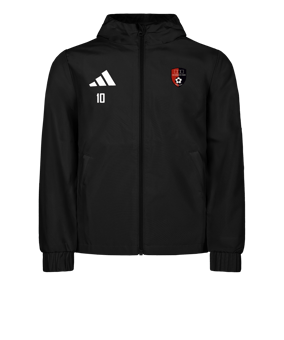 adidas Entrada 26 Regenjacke Schwarz