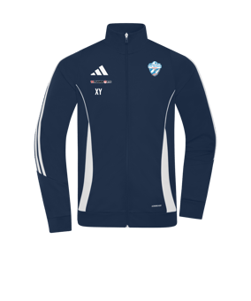 adidas Tiro 24 Trainingsjacke Dunkelblau Weiss