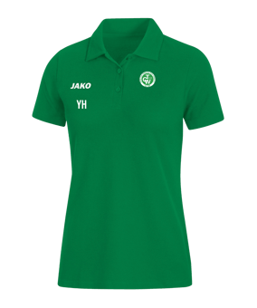 JAKO Base Poloshirt Damen Grün F06