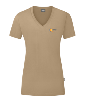 JAKO Organic T-Shirt Damen Beige F380
