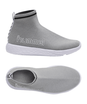 Hummel Terrafly Sock Runner Sneaker Kids Grau F1508 - grau
