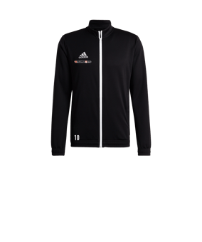 adidas Entrada 22 TK Trainingsjacke Kids Schwarz