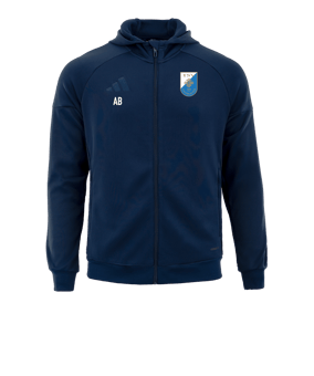 adidas Tiro 25 Travel Kapuzenjacke Blau