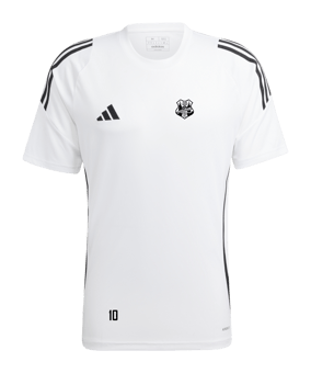 adidas Tiro 24 Trikot Weiss Schwarz