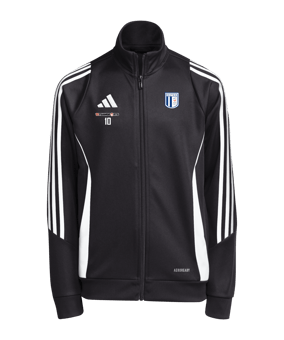 adidas Tiro 24 Trainingsjacke Kids Schwarz Weiss