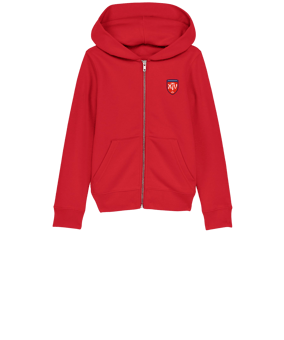 Merch Mini Cultivator 2.0 Zip-Hoodie Kids Red | #justlogo4c
