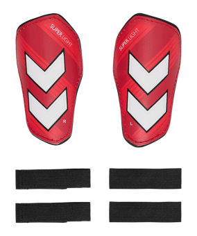 Hummel hml Super Light Schienbeinschoner Rot F4120 - rot