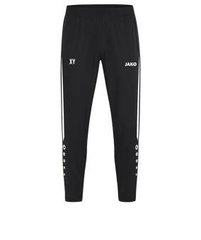 JAKO Power Freizeithose Schwarz Weiss F802