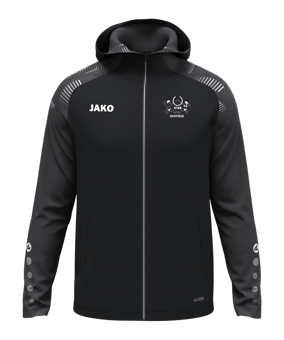 JAKO Sonic Kapuzenjacke Damen Schwarz F801