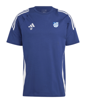 adidas Tiro 24 T-Shirt Blau Weiss