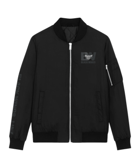 Black Wings Classic Bomberjacke Schwarz - schwarz