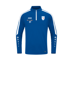 JAKO Power Sweatshirt Kids Blau Weiss F400