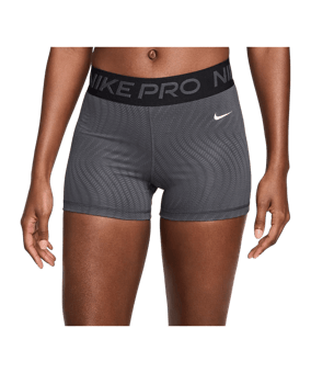 Nike Pro Mid-Rise3IN Printed Short Damen Grau F060