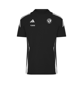 adidas Tiro 24 T-Shirt Schwarz Weiss