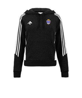 Sweat à capuche femme adidas Tiro 24 noir blanc 