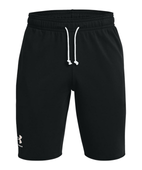 Under Armour Rival Terry Short Schwarz F001 - schwarz