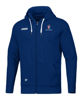 JAKO Base Kapuzenjacke Blau F09