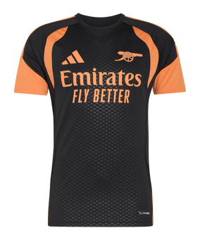adidas FC Arsenal London Tiro Maglietta da Allenamento Nero - nero